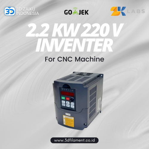 Zaiku Huanyang CNC Inverter Spindle Motor 2.2 KW 220V Single to 3Phase